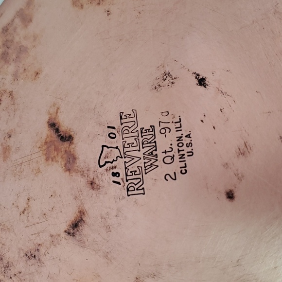 Vintage Revere Ware Copper Buttom Double Boiler Set - Picture 6 of 6